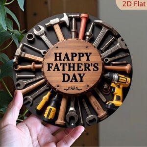 Father's Day Tool Decor Plaque